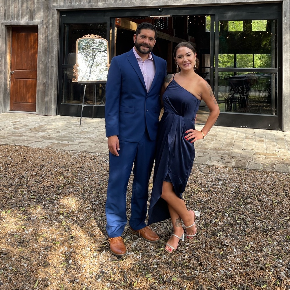 Navy Blue cocktail dress